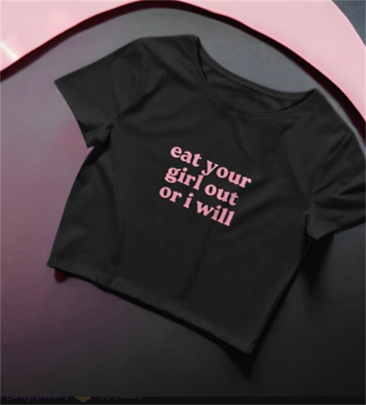 Tight Letter Print T-shirt For Women