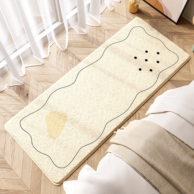 Strip Flower Petal Rug