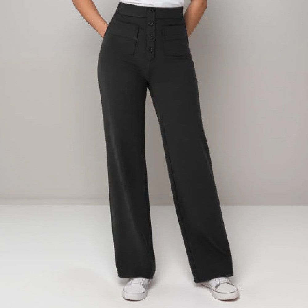 Women's Fashion Individual Casual Straight-leg Pants