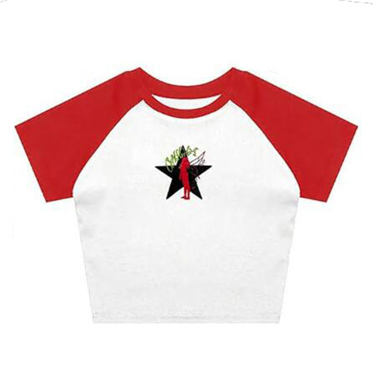 Tight Letter Print T-shirt For Women