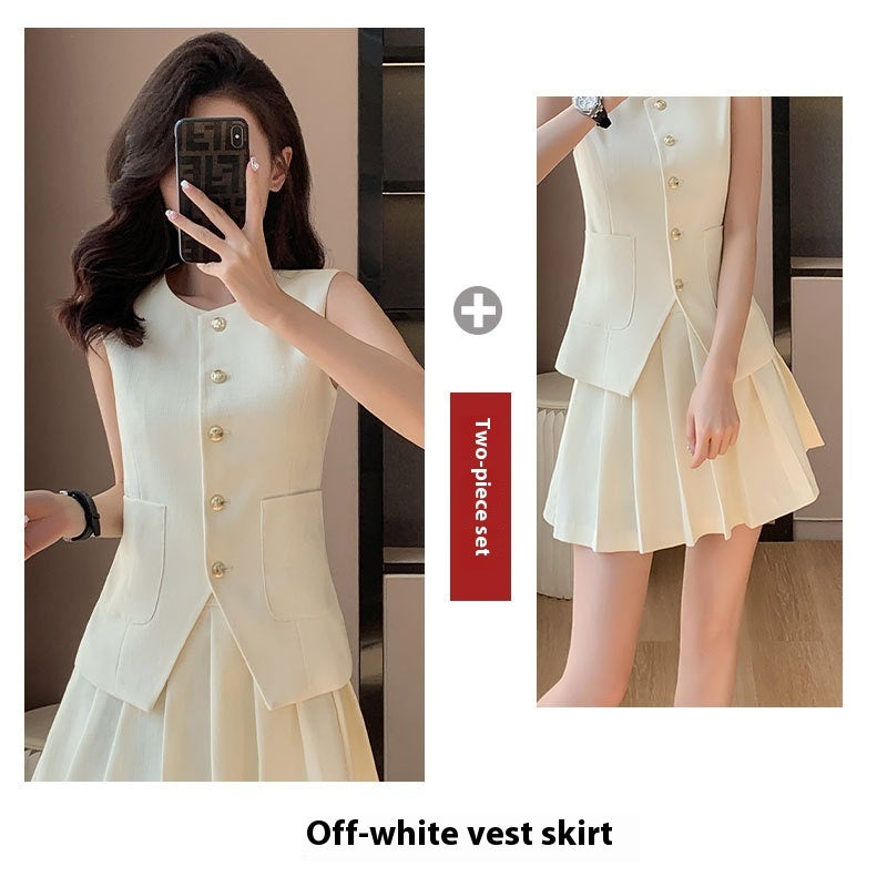 Light Luxury Women's Outer Wear Vest Suit