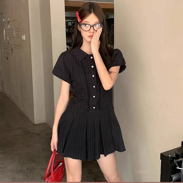 College Style Blouse Dress Women