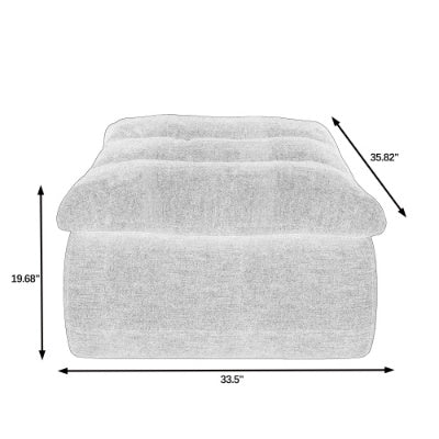 Lazy Floor Sofa, Modern Armless And Backless Sofa Chair, Comfy Accent Bean Bag Couch